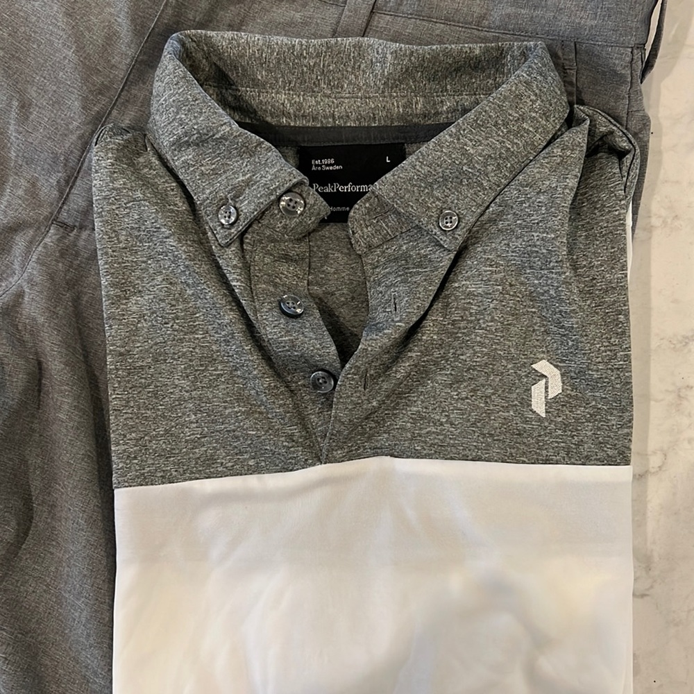 Peak performance golf outfit